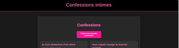 screenshot site confessions intimes